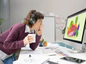 Vermittlung von Grafikdesigner