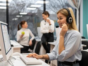 Vermittlung von Kundenservicemitarbeiter