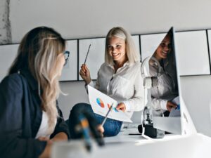 Vermittlung von Marketingmanager